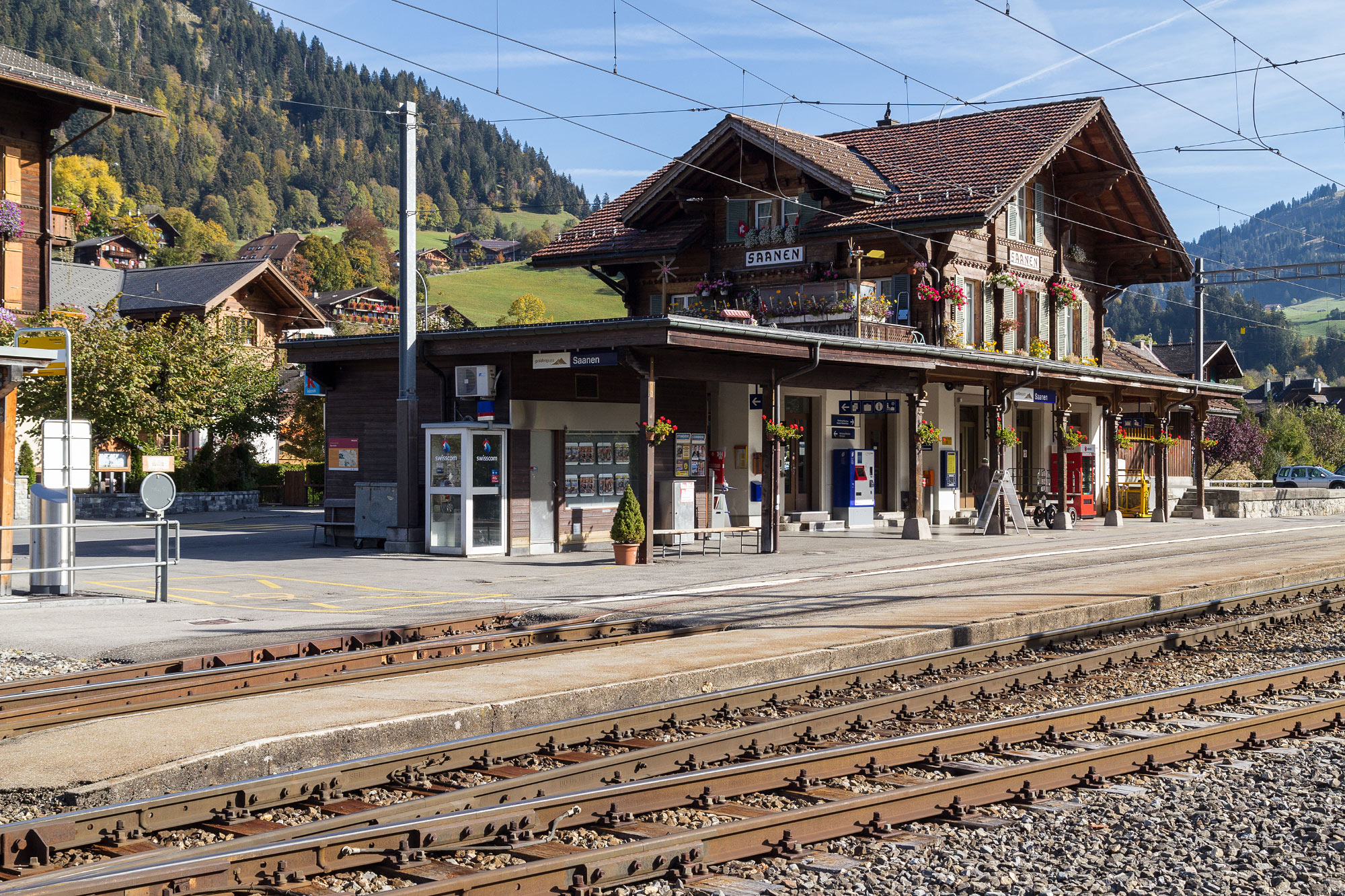 Saanen, Golden Pass Railway